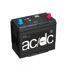 Аккумулятор AC/DC Asia 50R обр. пол. тонкие клеммы 460A 238x128x220