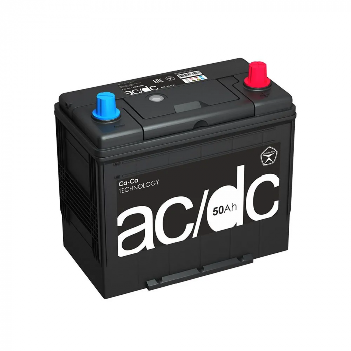 Аккумулятор AC/DC Asia 50R обр. пол. тонкие клеммы 460A 238x128x220