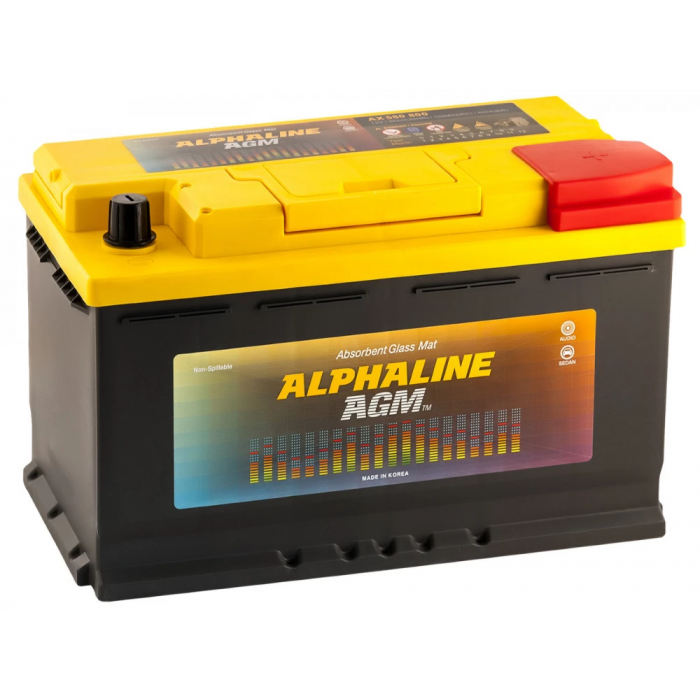 Аккумулятор AlphaLine AGM 80R обр. пол. 800A 315x175x190 Start-Stop for Mercedes-Benz