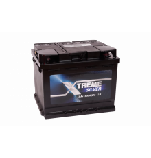 Аккумулятор X-treme Silver (АКОМ) 55R обр. пол. 500A 242x175x190