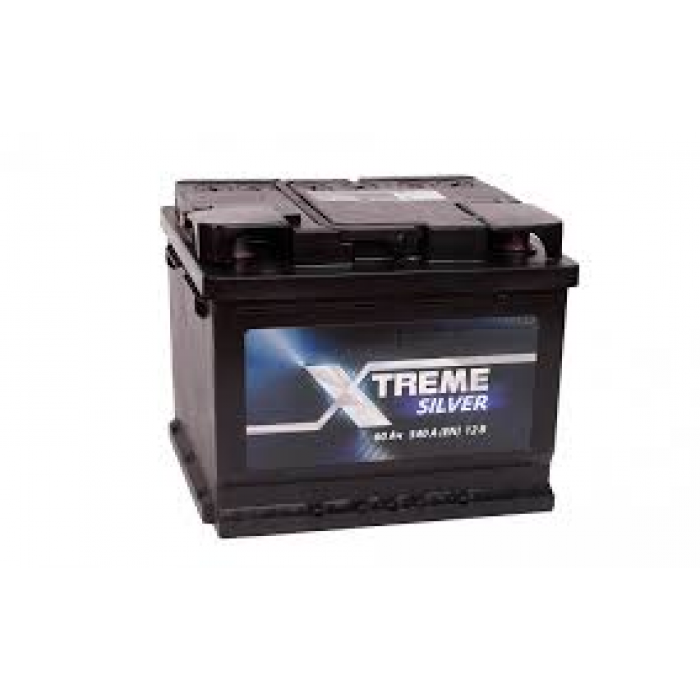Аккумулятор X-treme Silver (АКОМ) 60R обр. пол. 540A 242x175x190