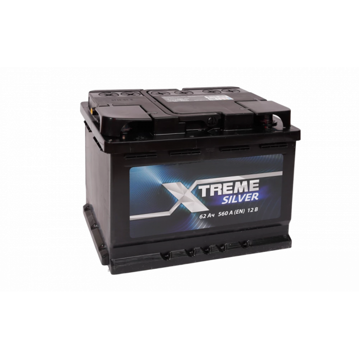 Аккумулятор X-treme Silver (АКОМ) 62R обр. пол. 560A 242x175x190