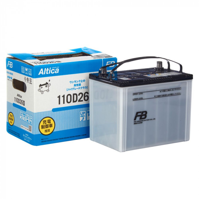 Аккумулятор Furukawa Battery ALTICA HIGH-GRADE Asia 110D26R 80L прям. пол. 760A 261x173x220 (FB110D26R)