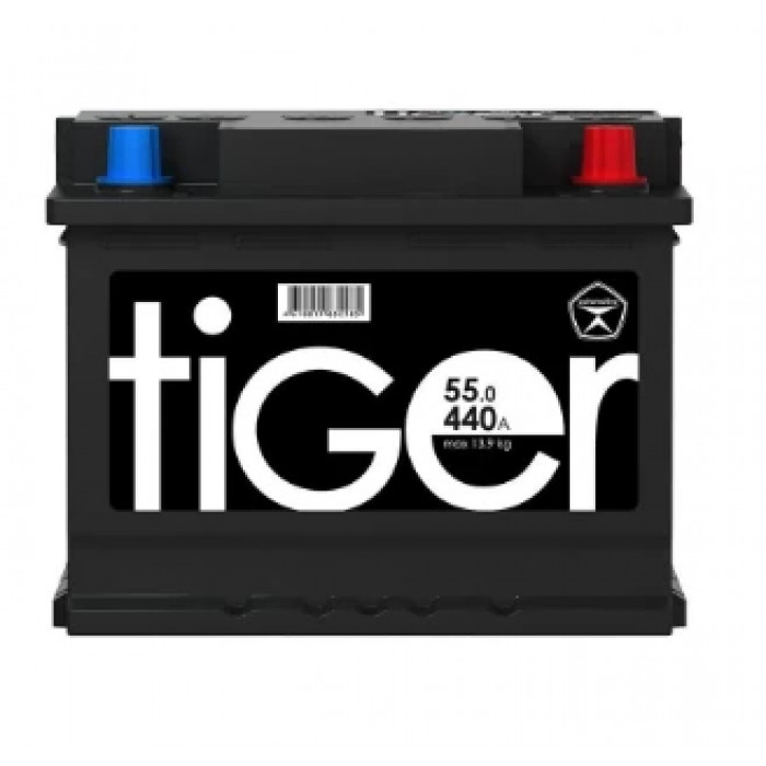 Аккумулятор Tiger (АКОМ) 55R обр. пол. 440A 242x175x190