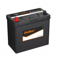 Аккумулятор DELKOR 70B24R 55L прям. пол. тонкие клеммы 480A 238x128x220