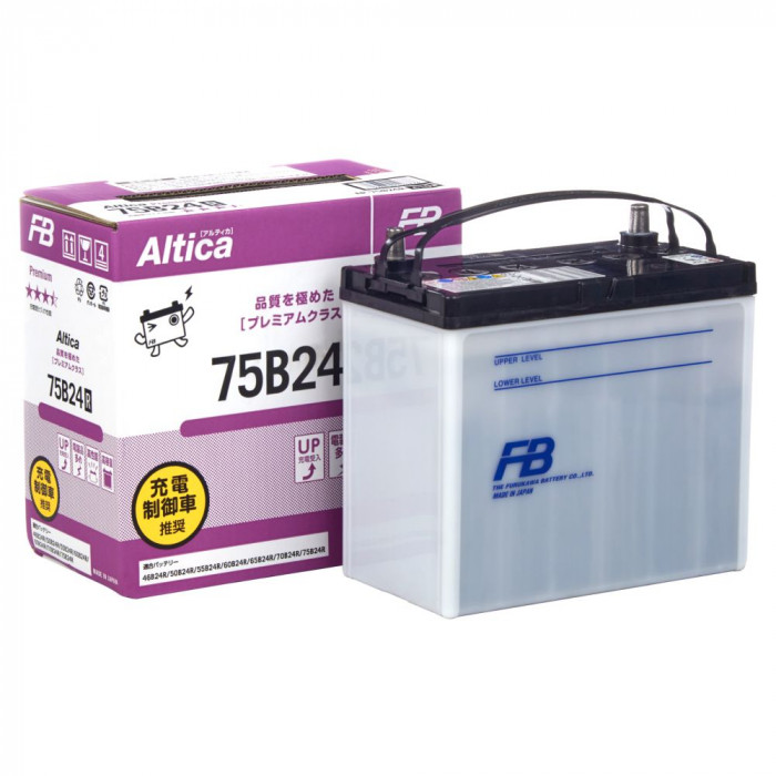 Аккумулятор Furukawa Battery ALTICA PREMIUM 75B24R 60L прям. пол. 520A 232x127x220
