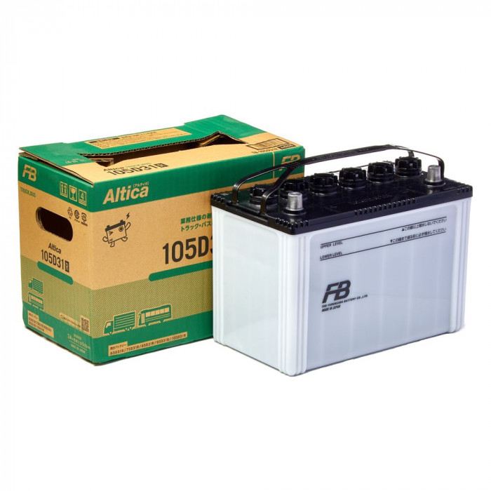 Аккумулятор Furukawa Battery Truck&Bus 105D31R 74L прям. пол. 655А 306x173x220