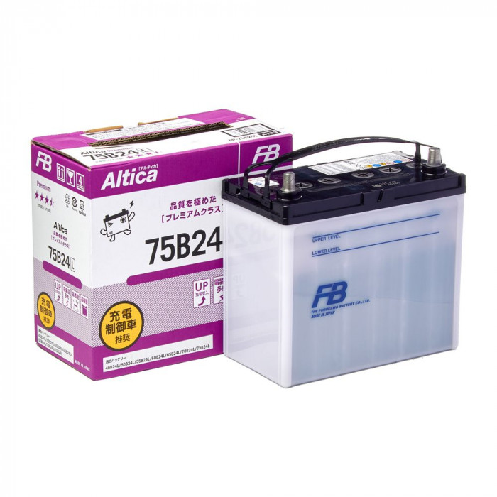 Аккумулятор Furukawa Battery ALTICA PREMIUM 75B24L 60R обр. пол. 520A 232x127x220