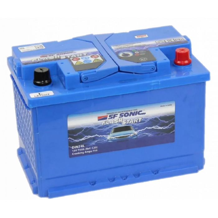 Аккумулятор Exide SF Sonic 74R обр. пол. 750А 278x175x190