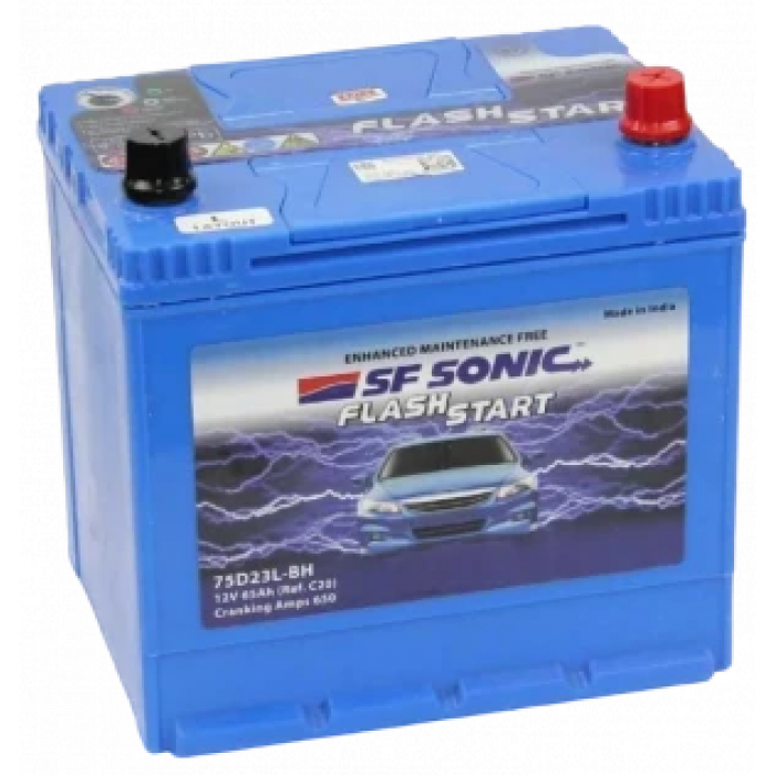 Аккумулятор Exide SF Sonic Q85 75D23L 65R обр. пол. 650А 232x173x220