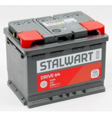 Аккумулятор STALWART Drive 64Ач обрат. пол. 530А 242х175х190