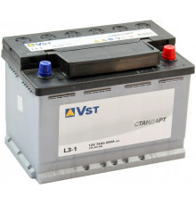 Автомобильный аккумулятор Vst Standart L3 74R+ 680А обр. пол. 278x175x190
