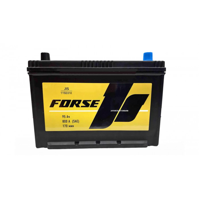 Аккумулятор FORSE Asia 115D31L 95Ач обр. пол. 820А 306x173x225