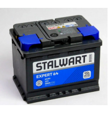 Аккумулятор STALWART Expert 64L прям. пол. 580А 242х175х190