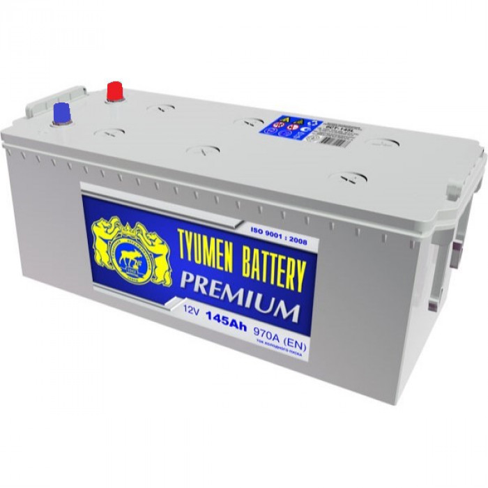 Аккумулятор Tyumen Battery Premium 145 евро обр. пол. 1200A 513x189x236