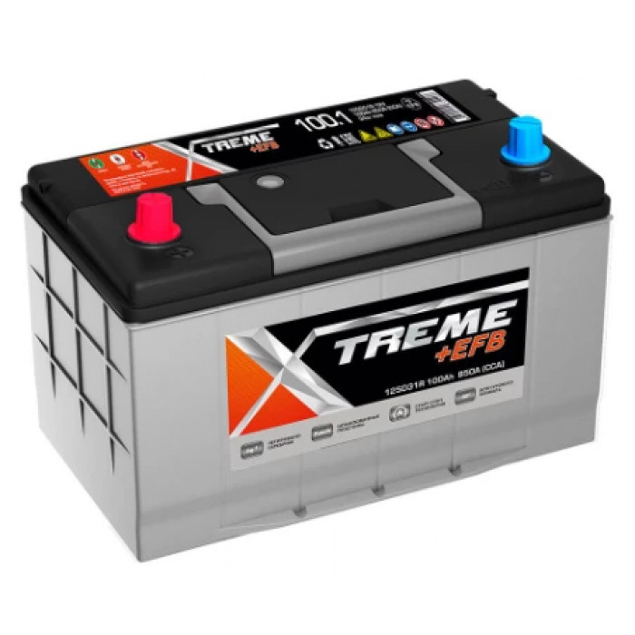 Аккумулятор XTREME +EFB 125D31R 100L прям. пол. 850A 306x173x220