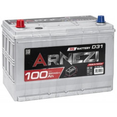 Автомобильный аккумулятор Arnezi JIS SMF 100L+ D31R EN 820А пр. пол. 306x173x220