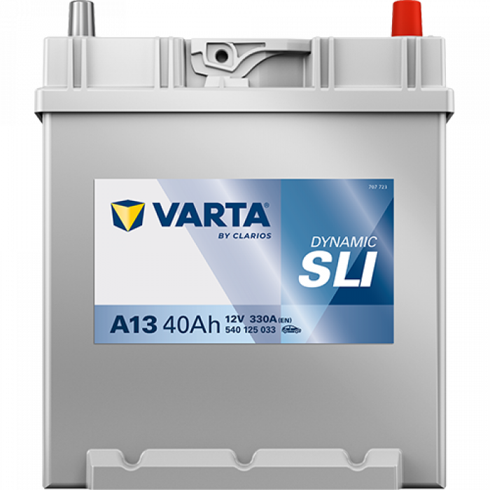 Аккумулятор VARTA SLI A13 40 Ач обр. пол. тонк. кл. 330A 187x127x220