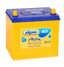 Аккумулятор АКОМ Asia 65R обр. пол. 570A 232x173x220 (65D23L)