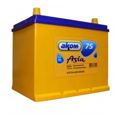Аккумулятор АКОМ Asia 75R обр. пол. 630A 261x173x220 (85D26L)