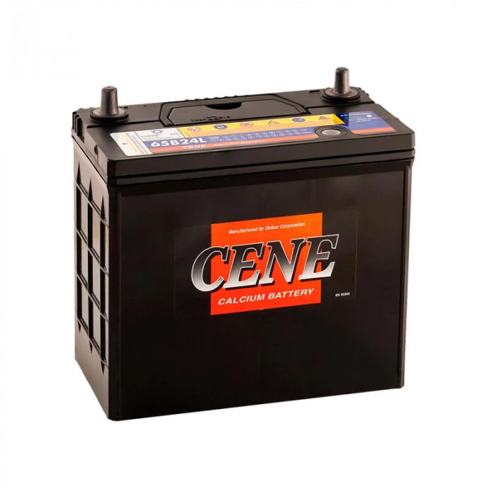 Аккумулятор CENE 65B24 55L прям. пол. тонкие клеммы 490A 187x127x220