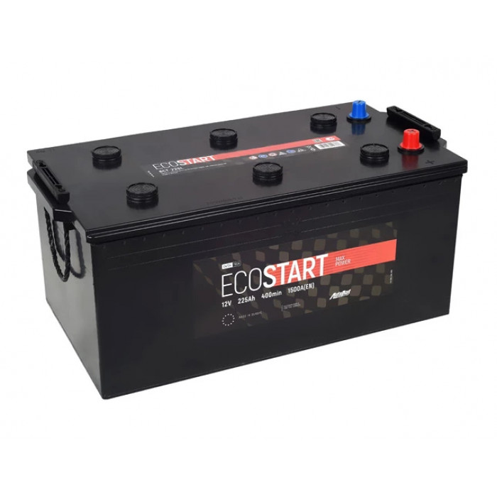 Аккумулятор ECOSTART 225 евро обр. пол. 1500A 518x275x220