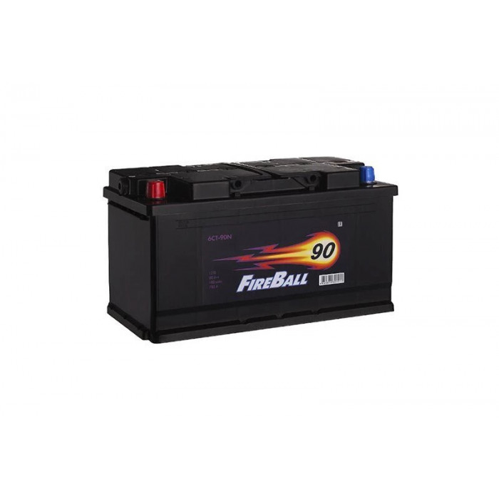 Аккумулятор FireBall 90L прям. пол. 670A 353x175x190