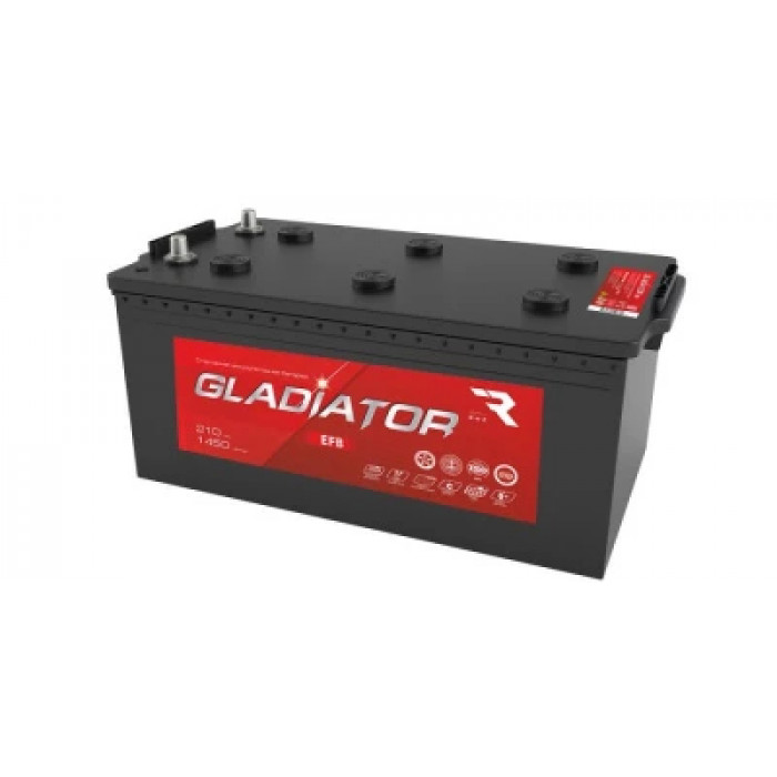 Аккумулятор GLADIATOR EFB 225 евро обр. пол. 1550A 518x275x220