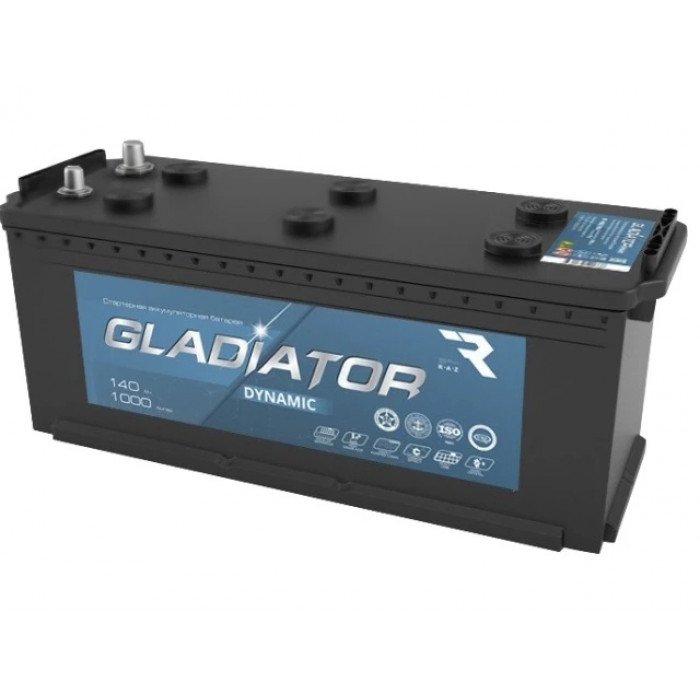 Аккумулятор Gladiator Dynamic 140 рус прям. пол. 950A 513x190x200
