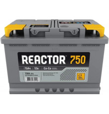Аккумулятор Аком Reactor 75L прям. пол. 750A 278x175x190