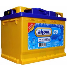 Аккумулятор Аком ЗИМА 60L прям. пол. 550A 242x175x190