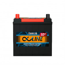 Аккумулятор Alphaline SD+ plus 70B24RS 55L прям. пол. 500A 232x127x220