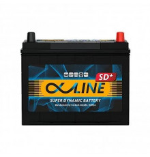 Аккумулятор Alphaline SD+ plus 70B24LS 55R обр. пол. 500A 232x127x220