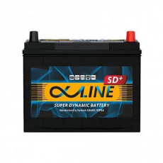 Аккумулятор Alphaline SD+ plus 70B24LS 55R обр. пол. 500A 232x127x220