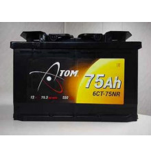 Аккумулятор Атом 75L прям. пол. 630A 278x175x190