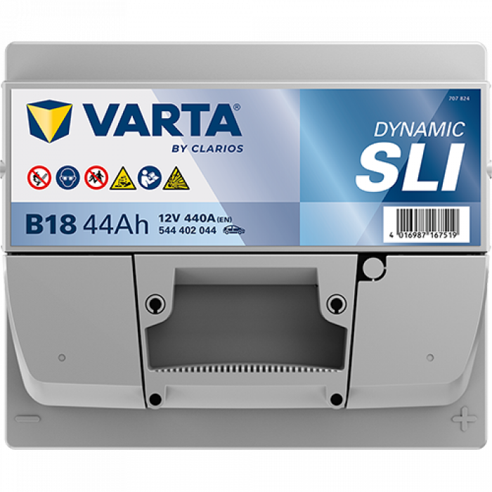 Аккумулятор Varta SLI B18 44R обр. пол. низкий 440A 207x175x175