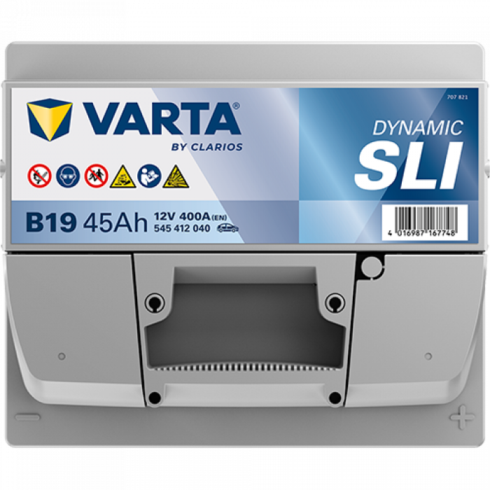 Аккумулятор Varta SLI B19 45 Ач обр. пол. 400A 207x175x190