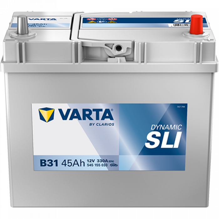 Аккумулятор VARTA SLI B31 45 Ач обр. пол. тонк. кл. 330A 238x129x227