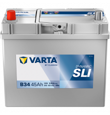 Аккумулятор VARTA SLI B34 45 Ач прям. пол. станд. кл. 330A 238x129x227