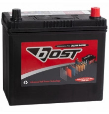 Аккумулятор BOST 70B24L 55R обр. пол. тонк. клеммы 480А 237x127x220