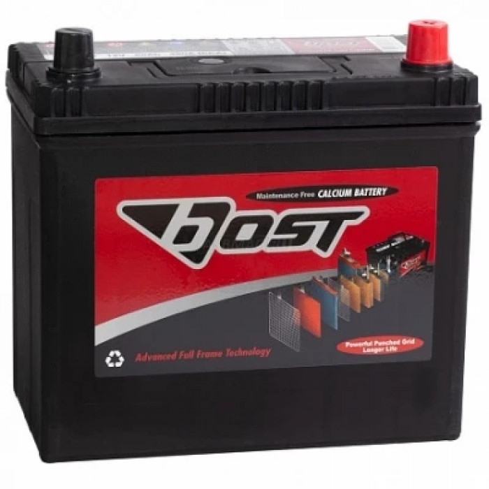 Аккумулятор BOST 70B24L 55R обр. пол. тонк. клеммы 480А 237x127x220