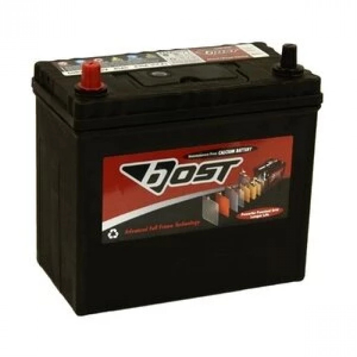 Аккумулятор BOST 70B24R 55L прям. пол. тонк. клеммы 480А 237x127x220