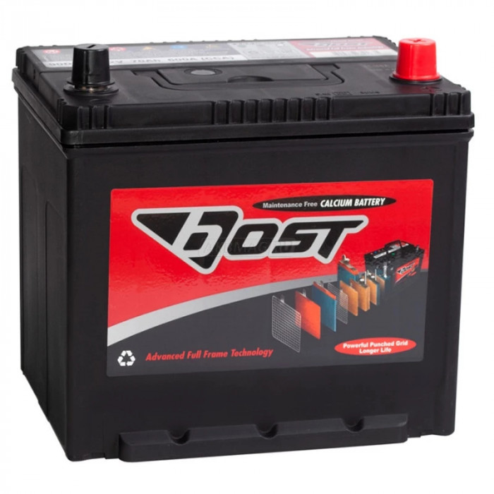 Аккумулятор BOST 75D23L Asia 65R обр. пол. 570A 232x173x220
