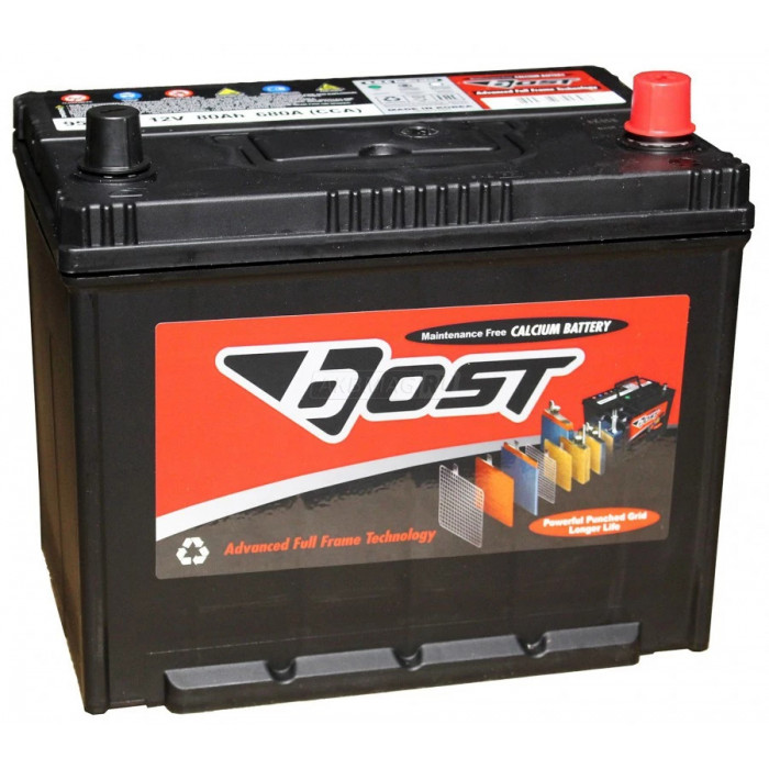 Аккумулятор BOST 80D26L 70R обр. пол. 600A 261x173x220 (80D26L)
