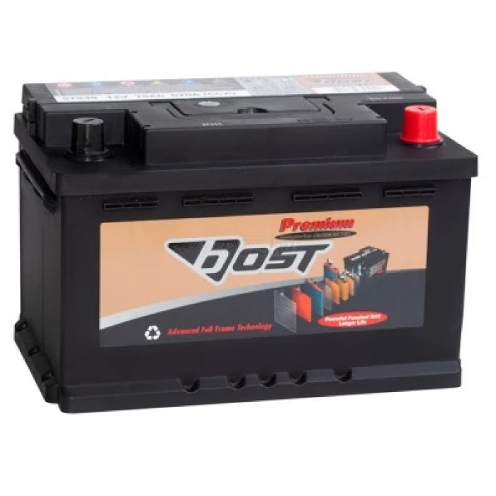Аккумулятор BOST PREMIUM 75R обр. пол. низкий 670A 276x175x175