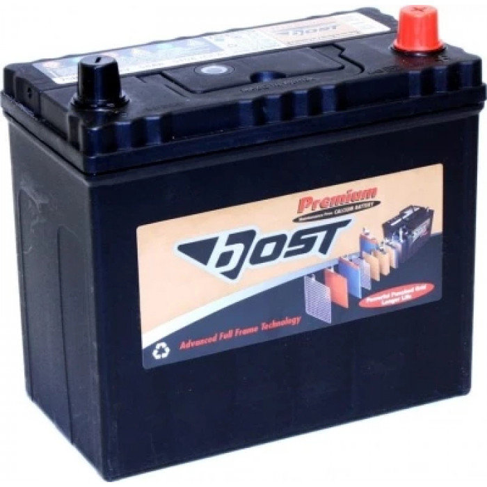 Аккумулятор BOST PREMIUM Asia 58R обр. пол. тол. клеммы 510А 238x128x220 (75B24LS)