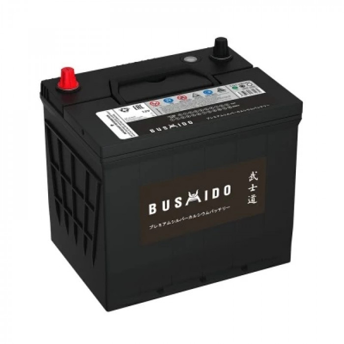 Аккумулятор BUSHIDO 85D23L 70R обр. пол. 600A 232x172x220