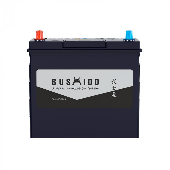 Аккумулятор BUSHIDO 70B24R 55L прям. пол. тонк. клеммы 500А 237x127x220