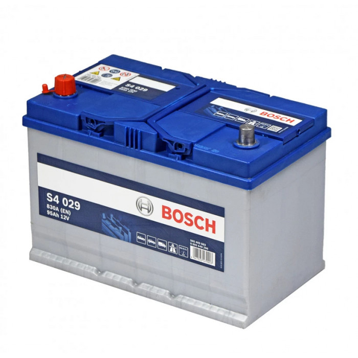 Аккумулятор Bosch Asia S4 029 95L прям. пол. 830A 306x173x225