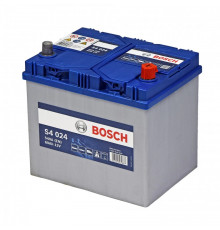 Аккумулятор Bosch S4 024 Asia 60R обр. пол. 540A 232x173x225